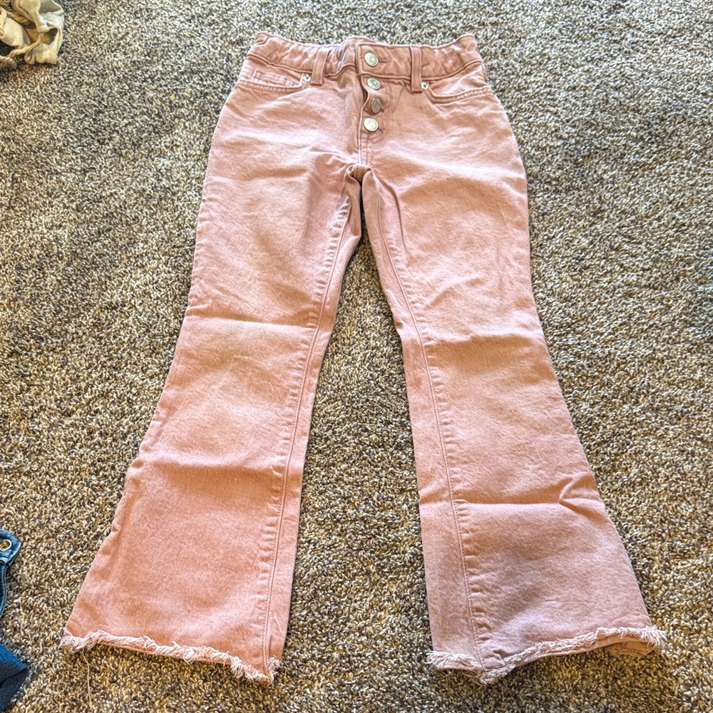Cat & Jack Pink Flared Kids Jeans